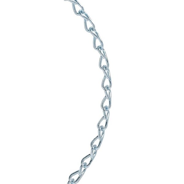 Baron Jack Chain, No 14, 200 ft L, Zinc-Plated, 10 lb Working Load 7241 - main