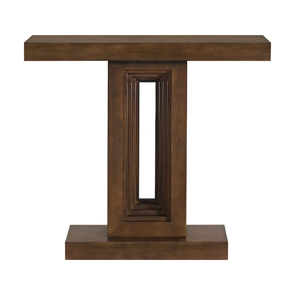 Alaterre Furniture Pismo Solid Wood Console Table 36 in Modern Farmhouse Small Entryway Table AFTBL-031 - main