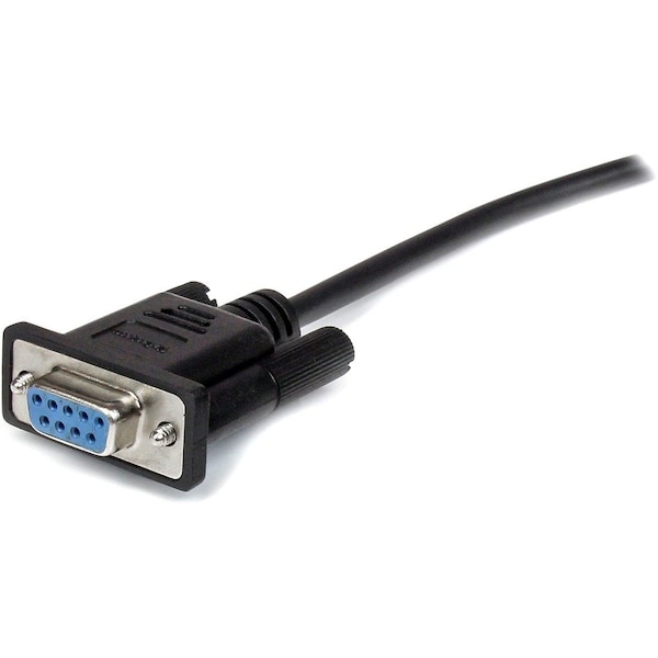 Startech.Com 3M BLACK STRAIGHT THROUGH DB9 RS232 SERIAL CABLE - DB9 RS232 SERIAL EXTENSION CABLE - MALE TO MXT1003MBK - main