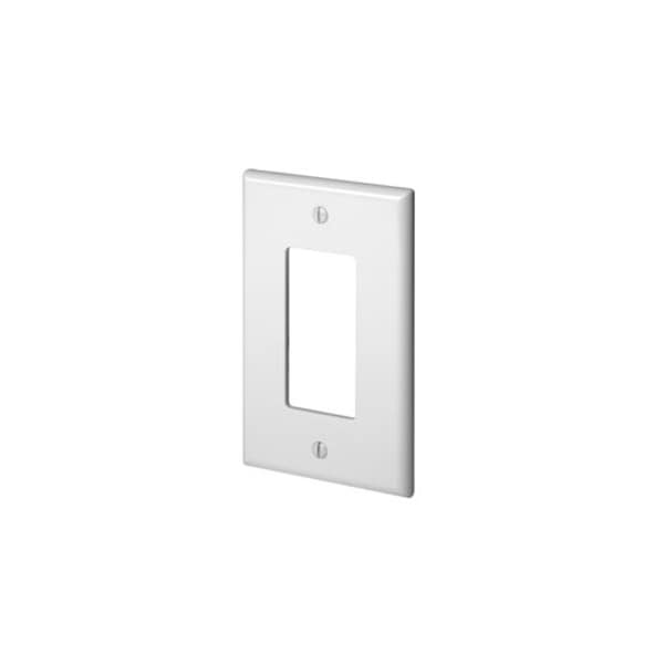 Leviton Decora Wallplate, Midway Size, Gang 1, Brown PJ26 - main