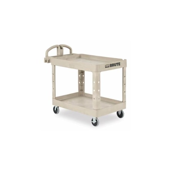 Rubbermaid Commercial Utility Cart, 500 lb, 45-1/4 in D X 25-7/8 in W X 33-1/4 in H, Beige 640-FG452088BEIG - main