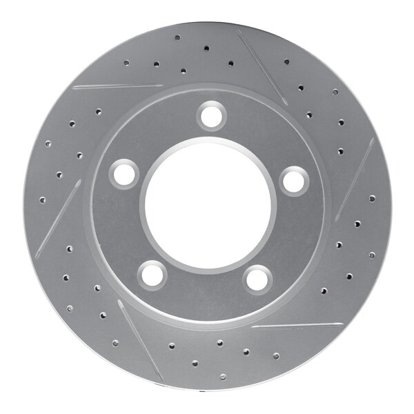 Dynamic Friction Co DFC Geoperformance Rotor - Drilled and Slotted 830-54089R - main