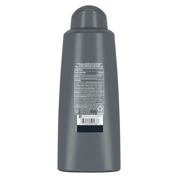 Dove Men+Care Pine and Citrus Anti-Dandruff 2-in-1 Shampoo and Conditioner, 20.4 Ounce, 4PK 69756205 - main