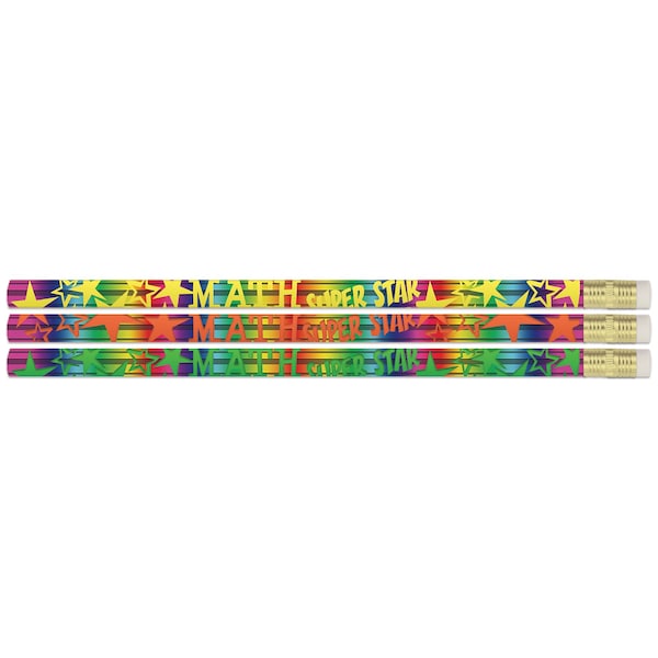 Musgrave Pencil Co Math Super Star Pencils, 144PK D2500/12 - main