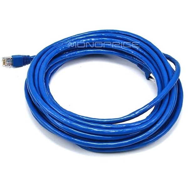 Monoprice STP Cable, 500MHz, 24AWG, Blue, 25ft 5904 - main