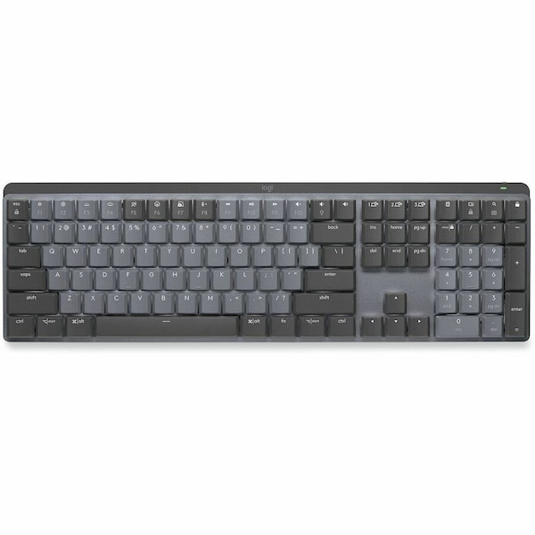 Logitech MX MECHANICAL WIRELESS ILLUMINATED PERFORMANCE KEYBOARD -TACTILE QUIET - GRAPHIT 920-010547 - main