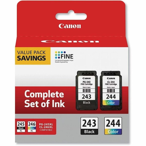 Canon Ink 1287C006 (CL-244; PG-243BK), Black/Color 1287C006 - main