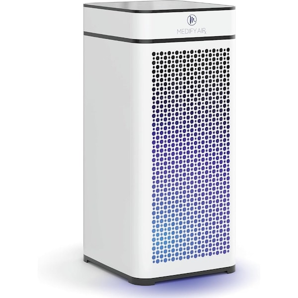 Medify Air MA40 with UV H14 with H13 True HEPA Filter 840 sq ft Coverage White 1Pack MA-40UV-W1 - main