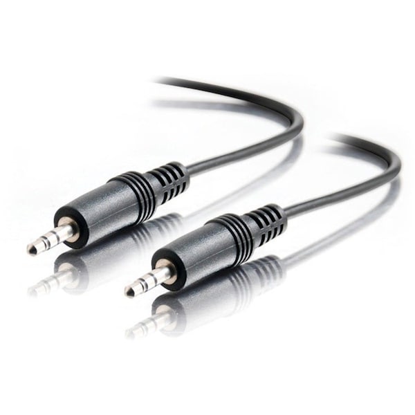 C2G 6FT 3.5MM AUDIO CABLE - MALE TO MALE AUX CABLE - CONNECT TO 3.5MM OR AUXILIA 40413 - main