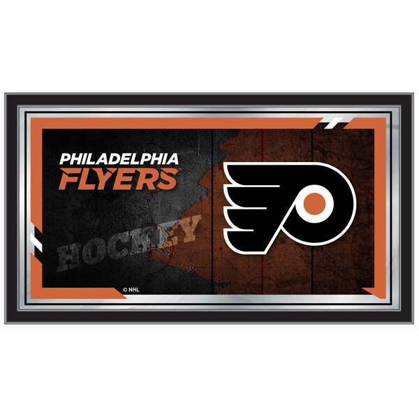 Holland Bar Stool Co Philadelphia Flyers 15" x 26" Hockey Collector Mirror by Holland Bar Stool Company MColPhiFly - main