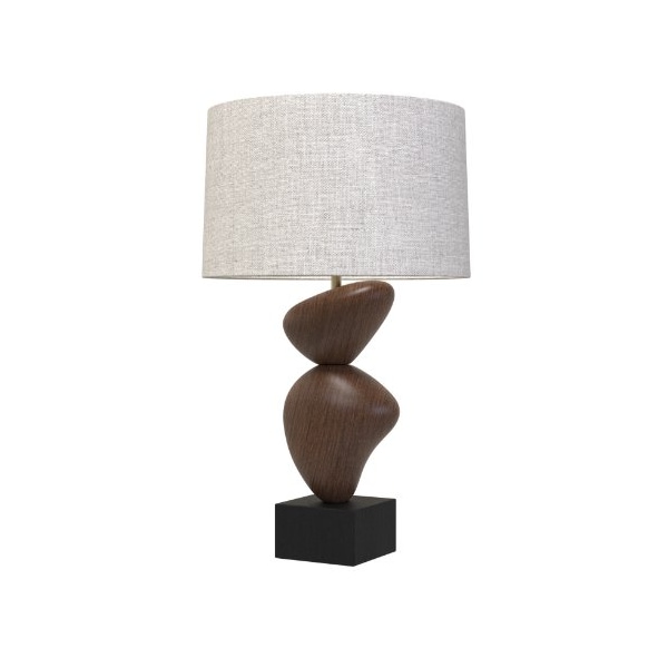 Troy Lighting Lendark 1 Light Table Lamp by Chandler McLellan, Bronze, 17.25 In x 29.5 In PTL5230-BRZ - main