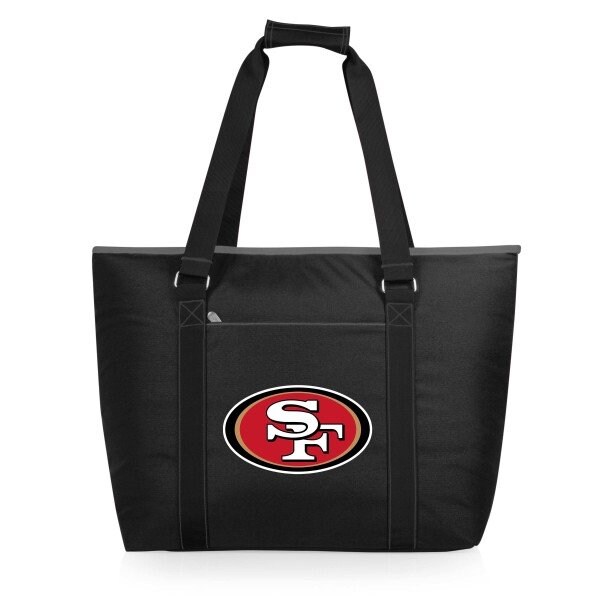 Picnic Time Family Of Brands San Francisco 49ers - Tahoe XL Cooler Tote Bag, (Black) 598-00-175-274-2 - main