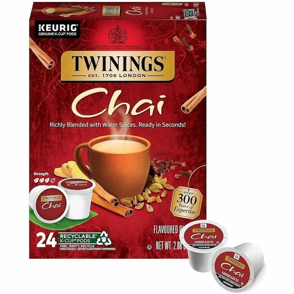 Twinings Of London KCUP, TEA, CHAI, TWINING, 24PK 9954 - main