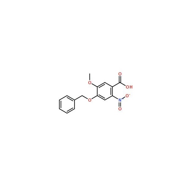 Ak Scientific 4-(Benzyloxy)-5-methoxy-2-nitrobenzoic acid (1g), CAS 60547-92-4 9037AB-1g - main