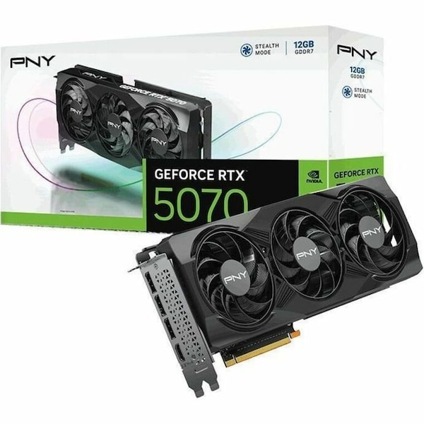 Pny GEFORCE RTX 5070 TRIPLE FAN VCG507012TFXPB1 - main