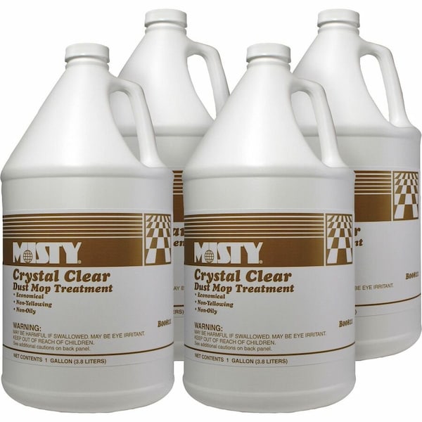 Misty Dust Mop Treatment, Attracts Dirt, Non-Oily, Grapefruit, 1gal, PK4 1003411 - main
