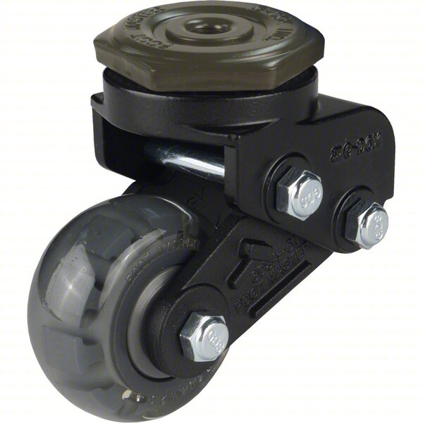 Foot Master Bolt-Hole Caster, 50mm dia, PU GDSA-50-ASS-FBL - main