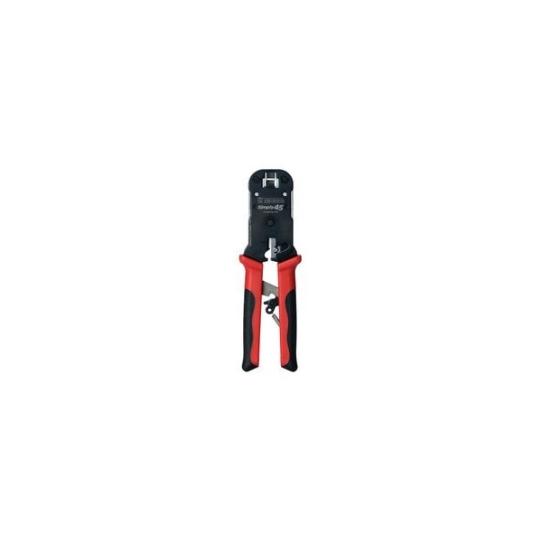 Cable Wholesale Crimp Tool for Simply45 Brand Pass Through UTP & STP(Internal Ground) RJ45 Modular Plugs S45-C100 - main