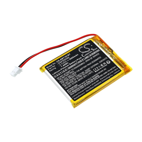 Ilc Abus GSP505060 Replacement 3.7V 2AH Battery GSP505060 BATTERY - main