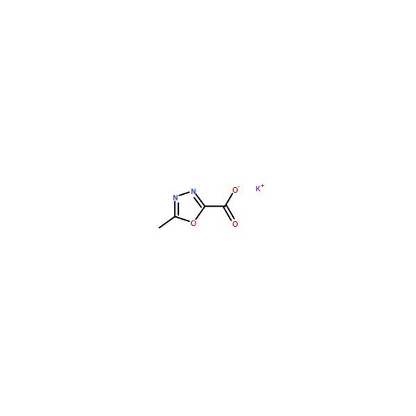 Ak Scientific 5-Methyl-1, 3, 4-oxadiazole-2-carboxylic acid potassium salt (5g), CAS 888504-28-7 X4799-5g - main