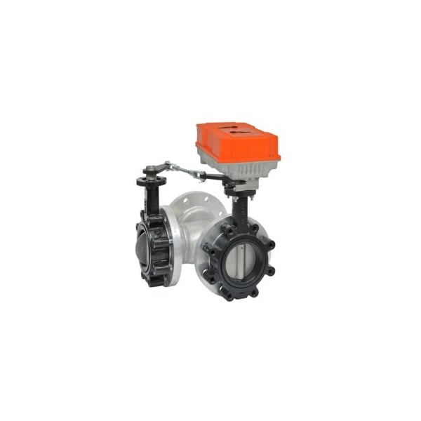 Belimo Butterfly Valve BFV, 8, 3-way, ANSI F7200L+PRBUP-MFT-T-200 - main