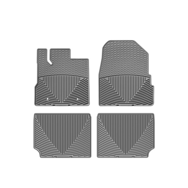 Weathertech Grey, Front and Rear All Weather Floor Mats WTXG165281 - main