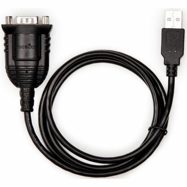 Rocstor PREMIUM 3FT 1M USB TO SERIAL CABLE, DB9 MALE RS232 TO USB CONVERTER, USB TO SE Y10C877-B1 - main