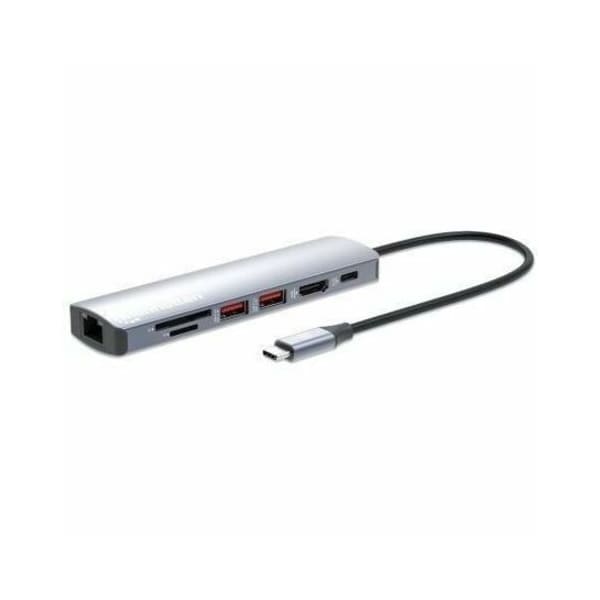 Intellinet Network Solutions INTRACOM USB-C PD 7-IN-1 4K DOCKING STAT 153966 - main