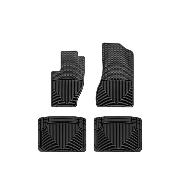 Weathertech Black, Front and Rear All Weather Floor Mats W22-W20 - main