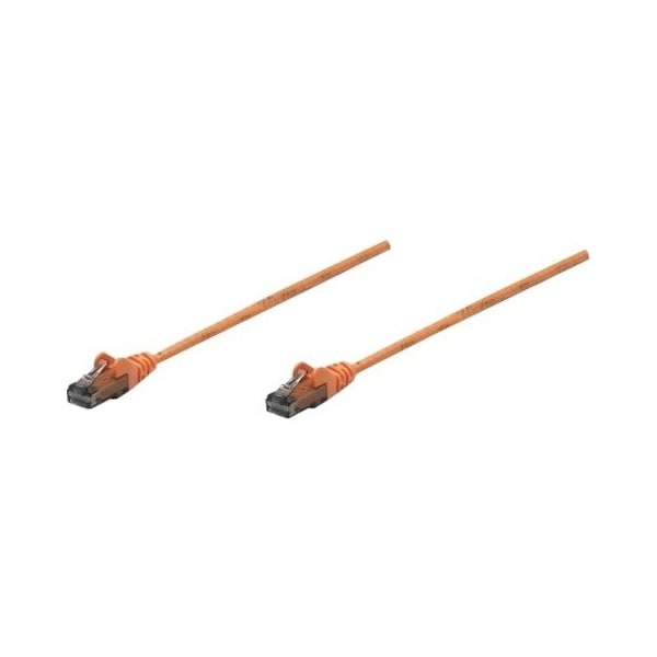 Intellinet Network Solutions Intellinet Patch Cable Cat6 Orange 1Ft Snagless Boot 347518 - main
