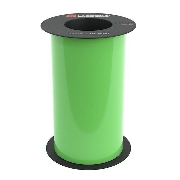 Labeltac High Performance 10-Year Vinyl Supply 9in x 75ft LTOnly, Hi-Vis Green LT922HP-C - main