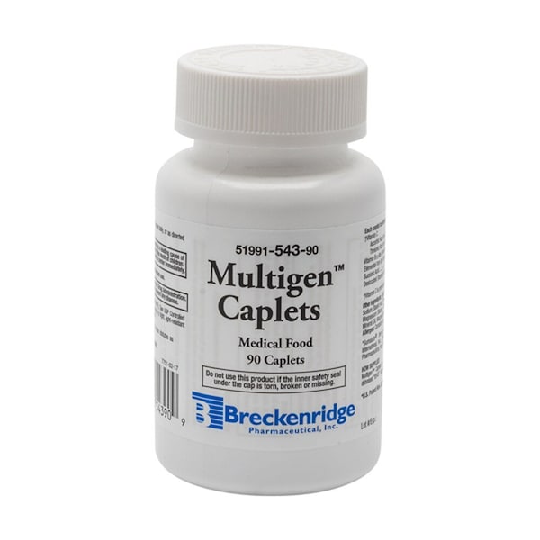 Breckenridge Pharmaceutical Multigen Caplets, 90PK 51991054390 - main