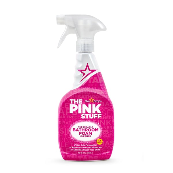 The Pink Stuff Bathroom Foam Cleaner, Trigger Spray, 25.4 oz 82383 - main