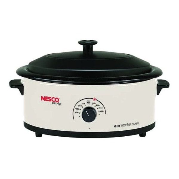 Nesco Nesco White Porcelain 6 qt Electric Roaster 9.25 in. H X 12 in. W X 17 in. L 4816-14 - main