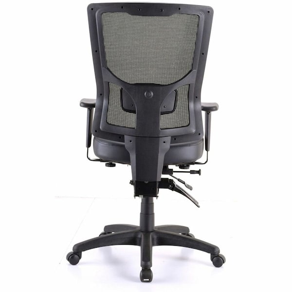 Lorell Conjure High-Back Office Chair, Antibacterial, Black LLR62040 - main