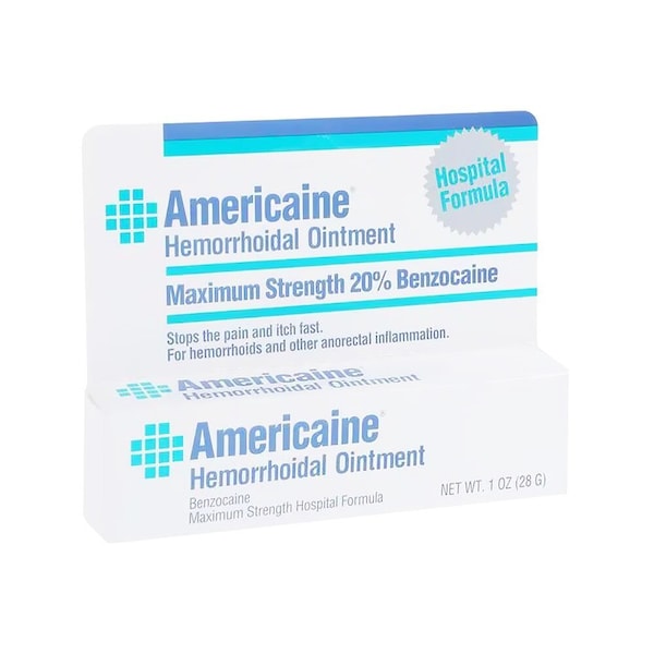 Americaine Hemorrhoidal Ointment 20%, 28gm/Tube 1315650 - main