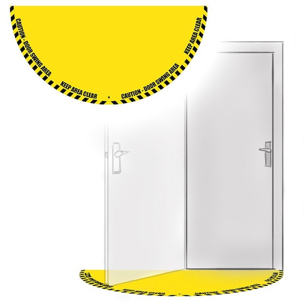 Creative Safety Supply Door Swing Area: Full, 32in x 64in FS40001-32 - main
