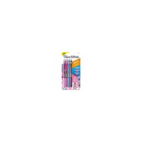 Paper Mate InkJoy Gel Pens, 0.7 mm Pen Point, Retractable, Assorted Ink, Gel-based, 6PK 2205629 - main