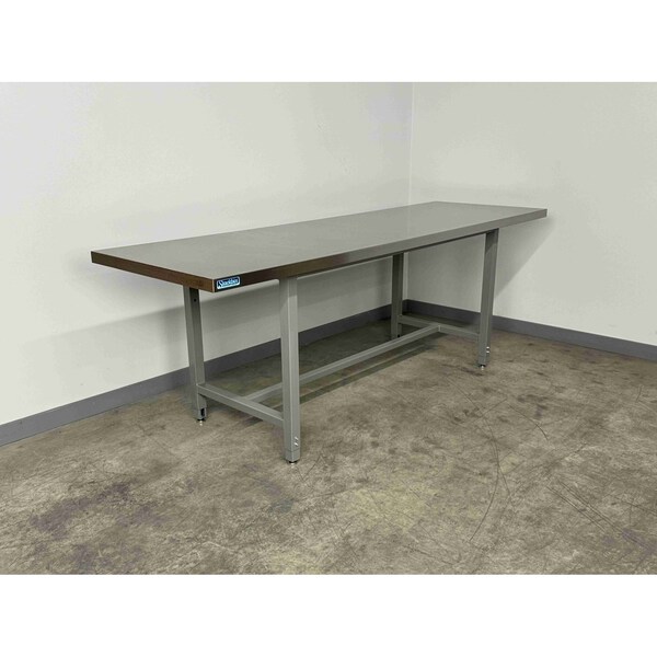 Stackbin Bolted Workbenches, 96"W, Adj. H, 1000lb S9636-1005-VB - main