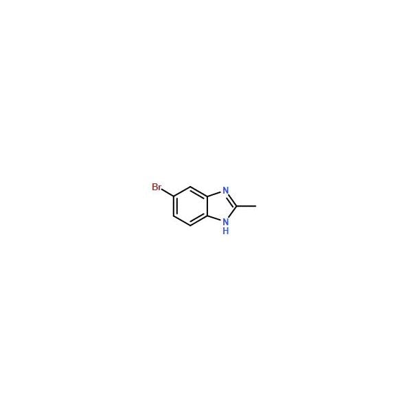 Ak Scientific 5-Bromo-2-methyl-1H-benzimidazole (25g), CAS 1964-77-8 S739-25g - main