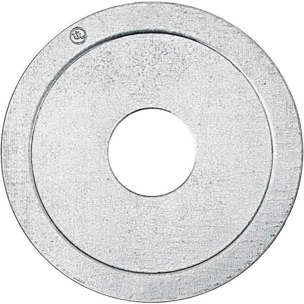Dottie Conduit Fitting Reducing Washer, 2-1/2 in x 1/2 in, Steel, Pre-Galvanized, Red RW71 - main