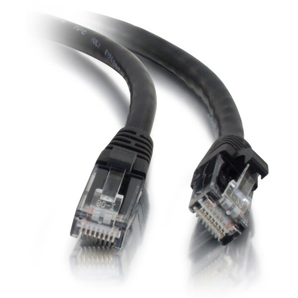 C2G 14FT CAT5E SNAGLESS UTP CABLE-BLK 15208 - main