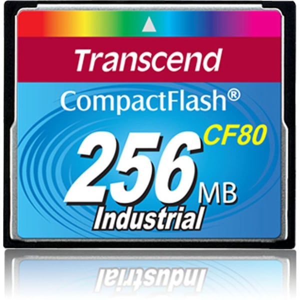 Transcend Information Transcend Compact Flash Produkte 256Mb Flash (80X) TS256MCF80 - main