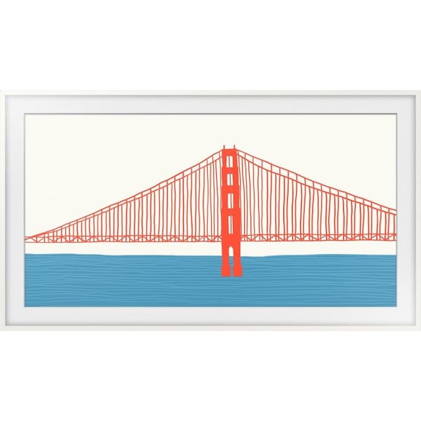 Samsung 43in Customizable Bezel White VGSCFA43WTBZA