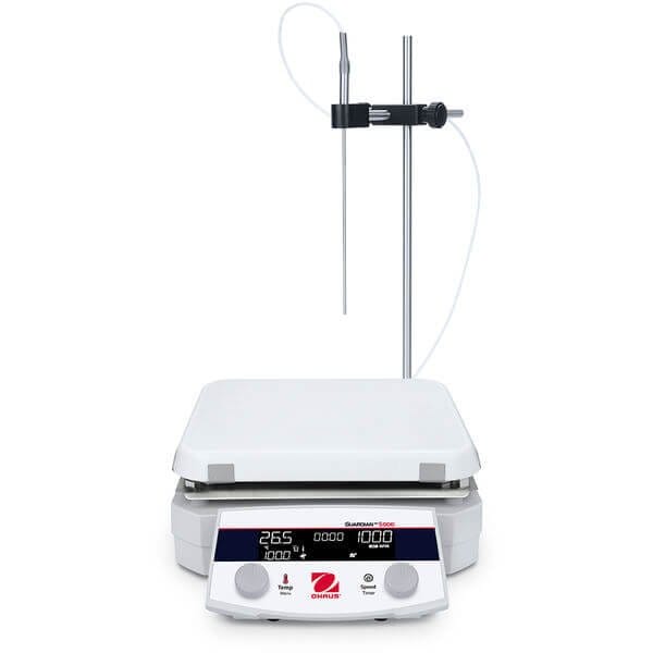 Ohaus Hot Plate Stirrer, Ceramic Coated Al e-G52HS10C 100-120V - main