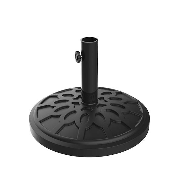 Pure Garden Weighted Outdoor Umbrella Base, Black 50-103 - main