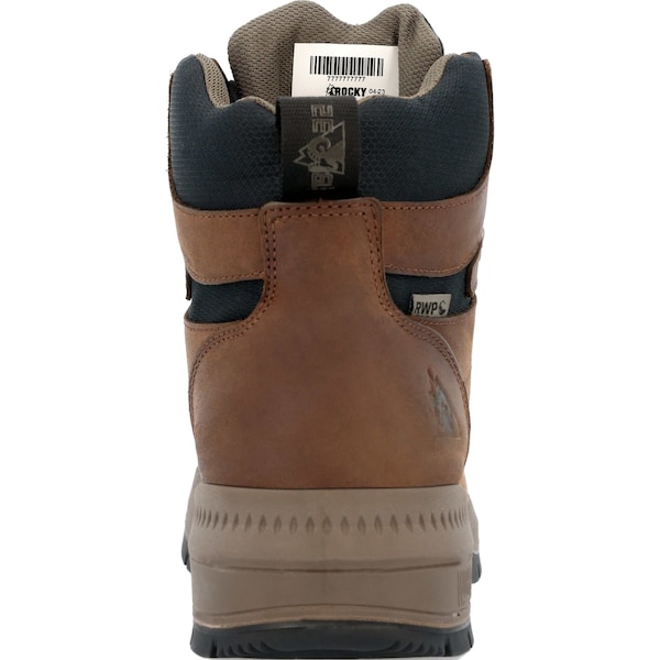 Rocky Worksmart, Men's 6 in Men's Toe Work Boot, Crazy Horse, 7.5, M, RKK0458 RKK0458 - main