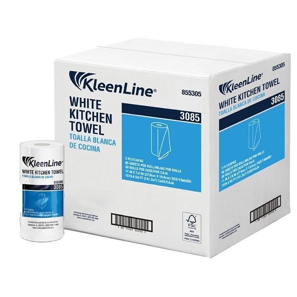 North American Paper 893299 Towel, 11 in L, 888 in W, 1Ply 893824 - main