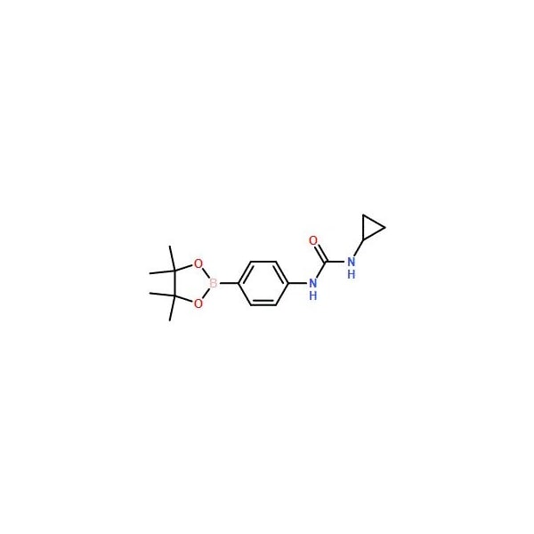 Ak Scientific 4-(3-Cyclopropylureido)phenylboronic acid pinacol ester (100mg), CAS 874297-79-7 V8488-100mg - main