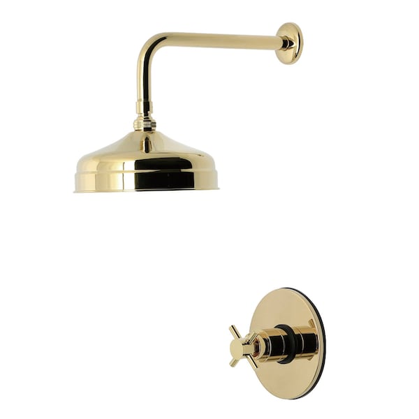 Kingston Brass Single-Handle Pressure Balanced Shower Faucet, Polished Brass KB6332DXSO - main